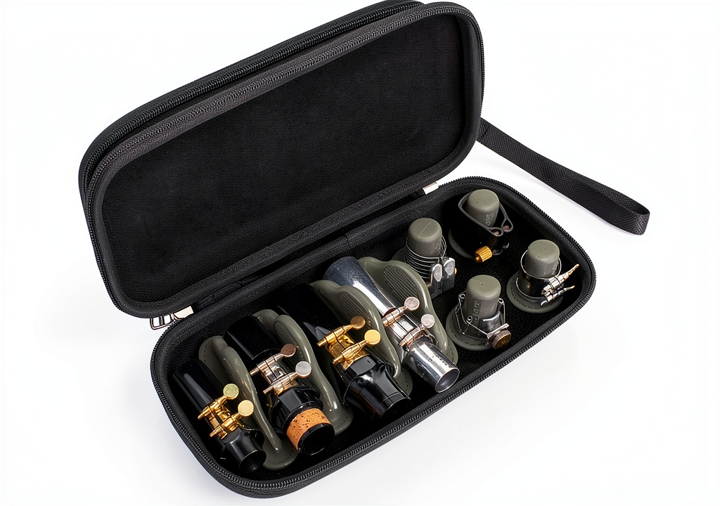 MouthpiecePro saxophone case exterior showing nylon material
