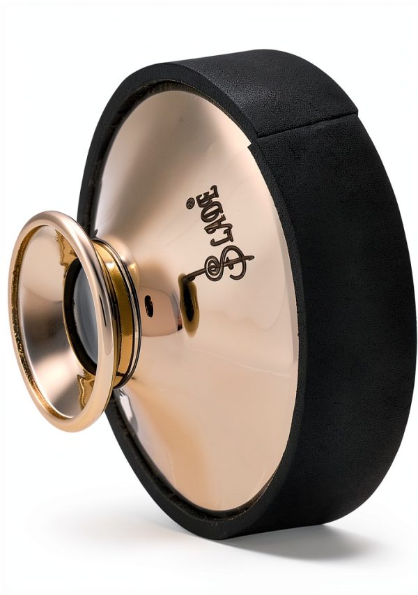 Alto Sax Mute ALOMEJOR Plastic Gold for E♭-7