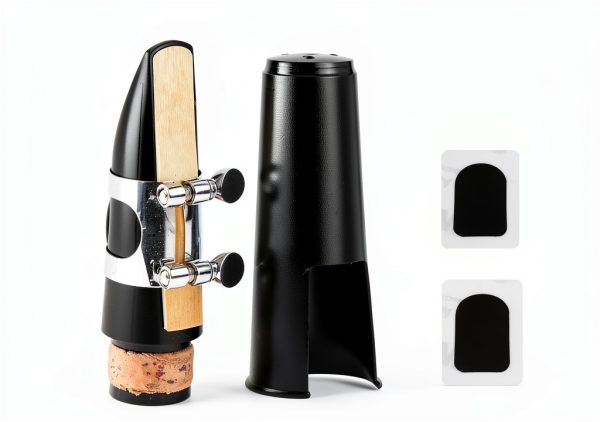 Clarinet Mouthpiece Plastic Black B Flat-4