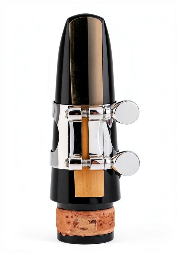 Clarinet Mouthpiece Plastic Black B Flat-2