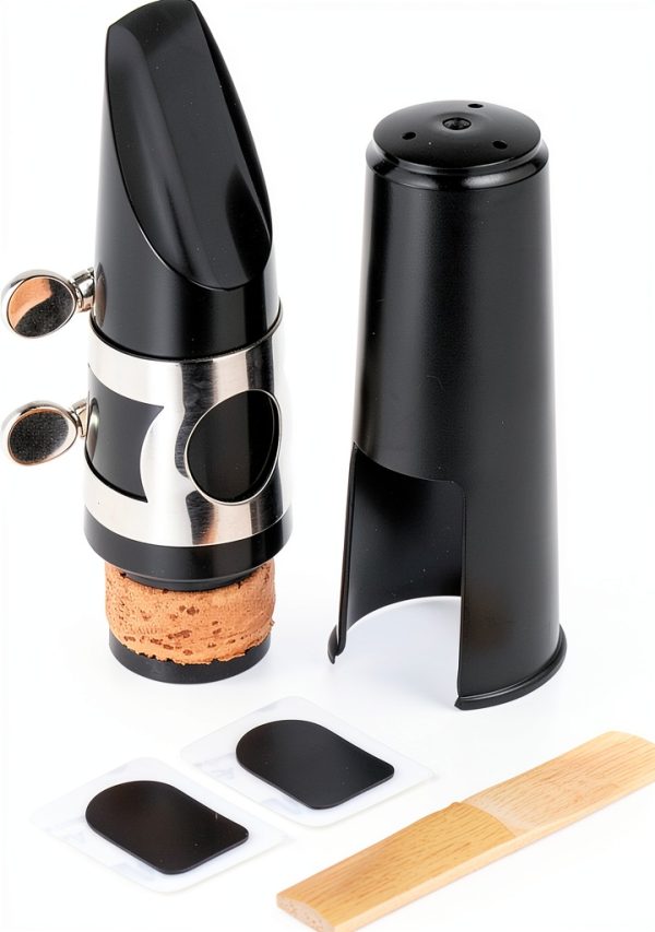 Clarinet Mouthpiece Plastic Black B Flat-5