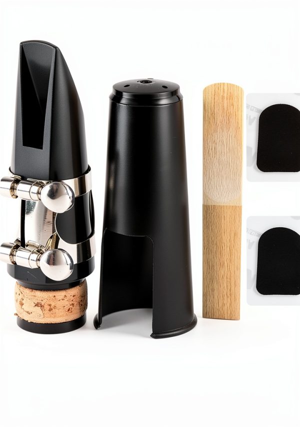 Clarinet Mouthpiece Plastic Black B Flat-3