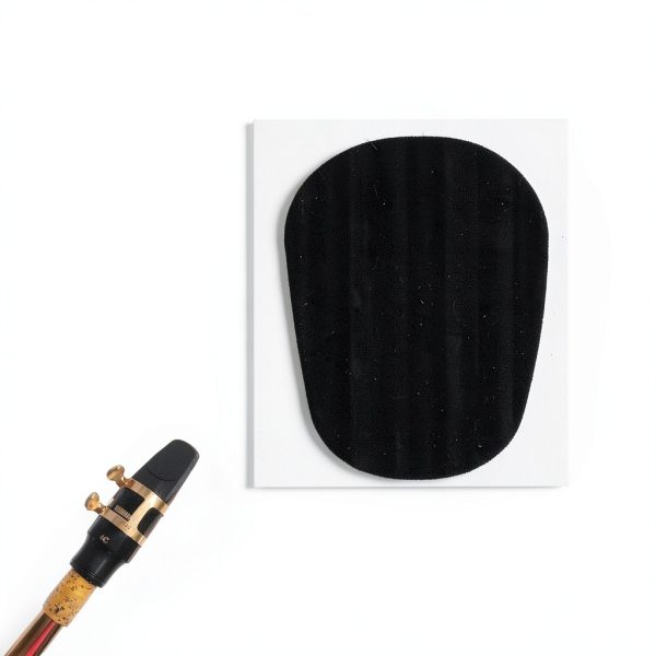 McAjnsu Saxophone Cushion Black Silica Gel-1
