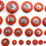 Alto Sax Pads Replacements Brown Metal-0