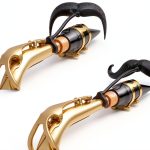 Brasstache XL Clip-On Saxophone Mustache Fun Design-0