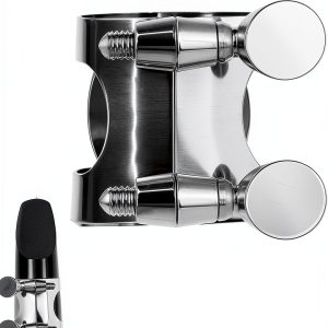 Pavo Clarinet Mouthpiece Ligature Silver B Flat-0