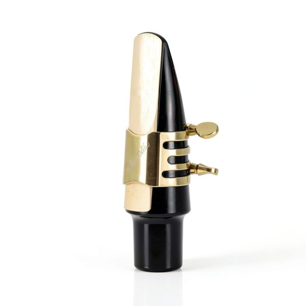 Gold Tenor Saxophone Ligature Metal Saxophone Parts-1