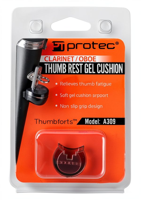 Clarinet Mouthpiece Cushion A309 Black Plastic Comfortable Universal-3